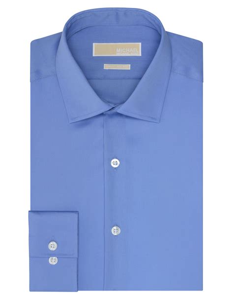 michael kors mens slim fit dress shirts|Michael Kors men's shirts clearance.